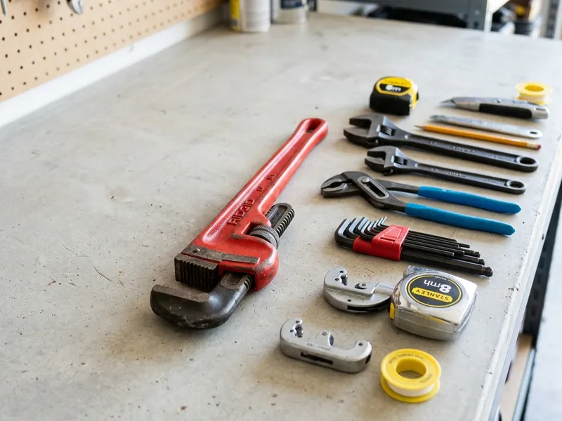 Professional plumbers in Rancho Cordova, CA equipped with top-tier tools for residential and commercial plumbing services.